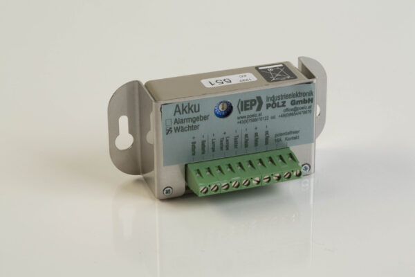 AkkuGuard - U Processor-controlled battery monitoring Undervoltage alarm (horn)