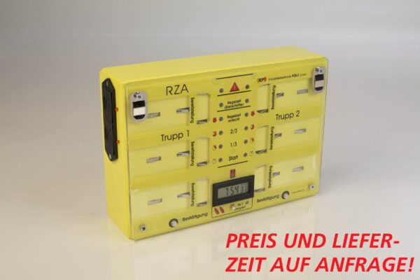 EUROBOX Mannheim (with clock) Recording device for time monitoring of operatives wearing respiratory devices